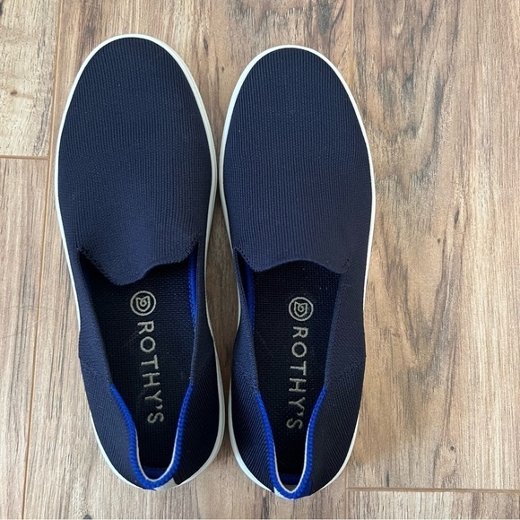 Rothy’s The Original Slip On Sneaker in Navy - Picture 10 of 10